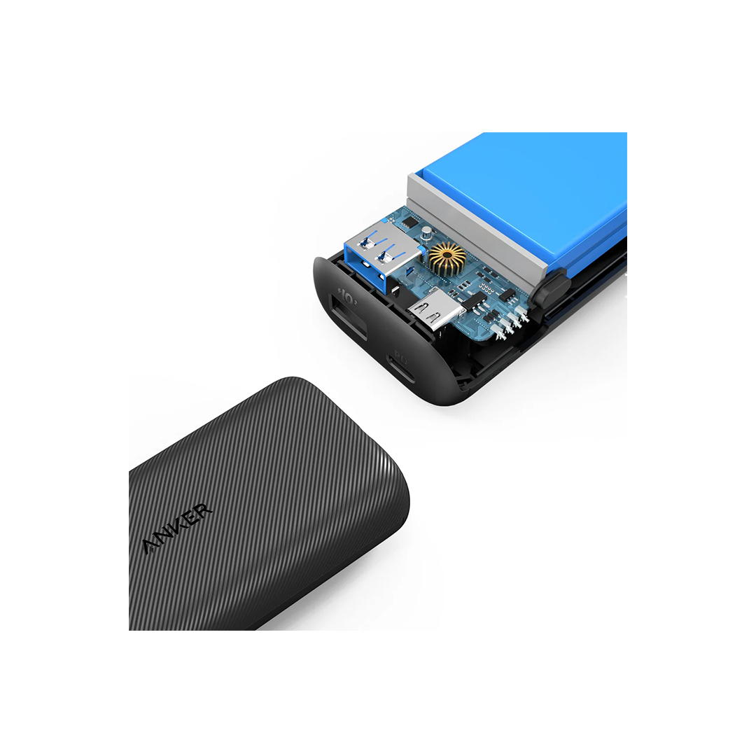 Anker Powercore Metro 10000mAh PD 25W - Fabric Black in Qatar Anker Powercore Metro 10000mAh PD 25W - Fabric Black in Qatar